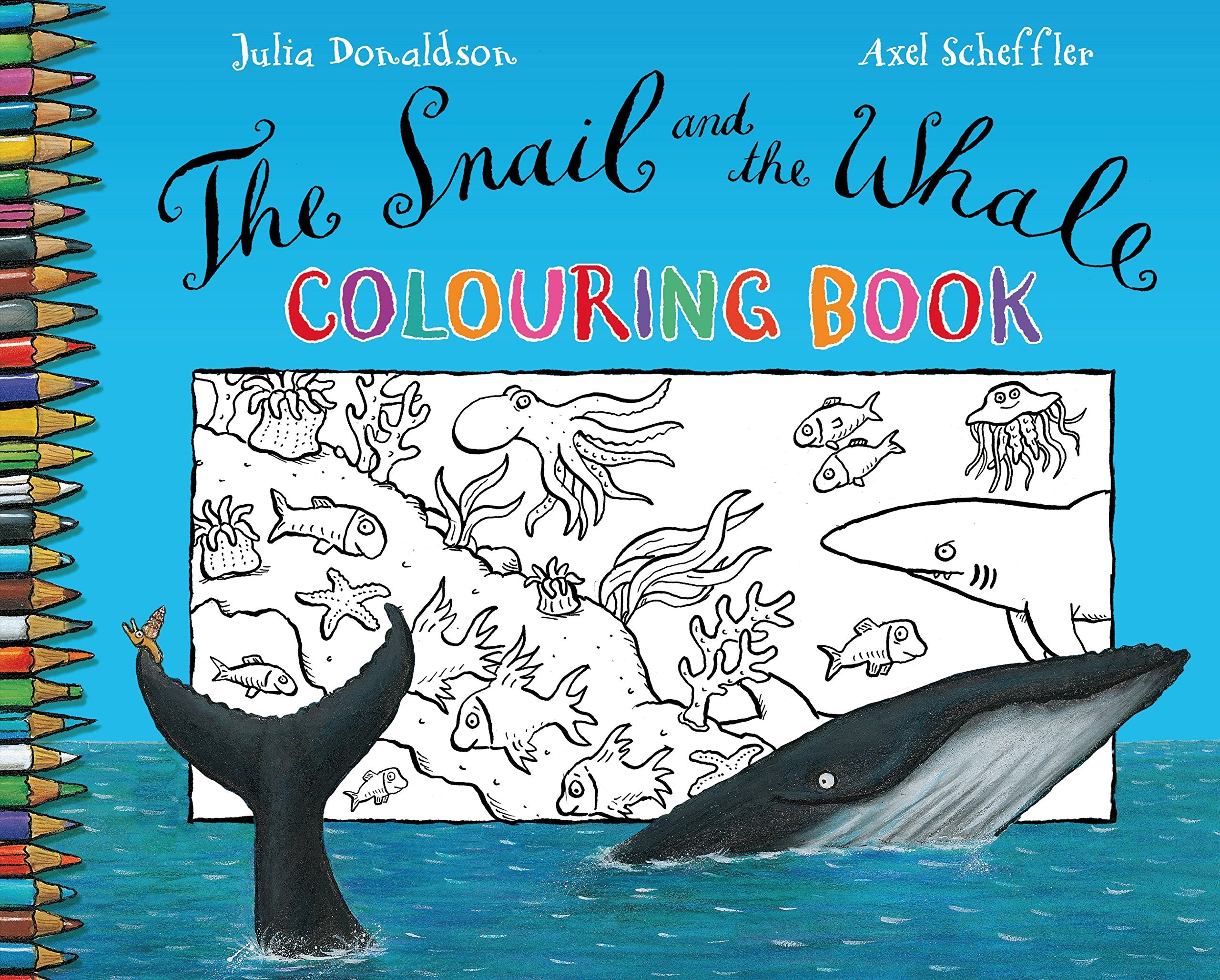 The Snail and the Whale Colouring Book Tiptoi & Games