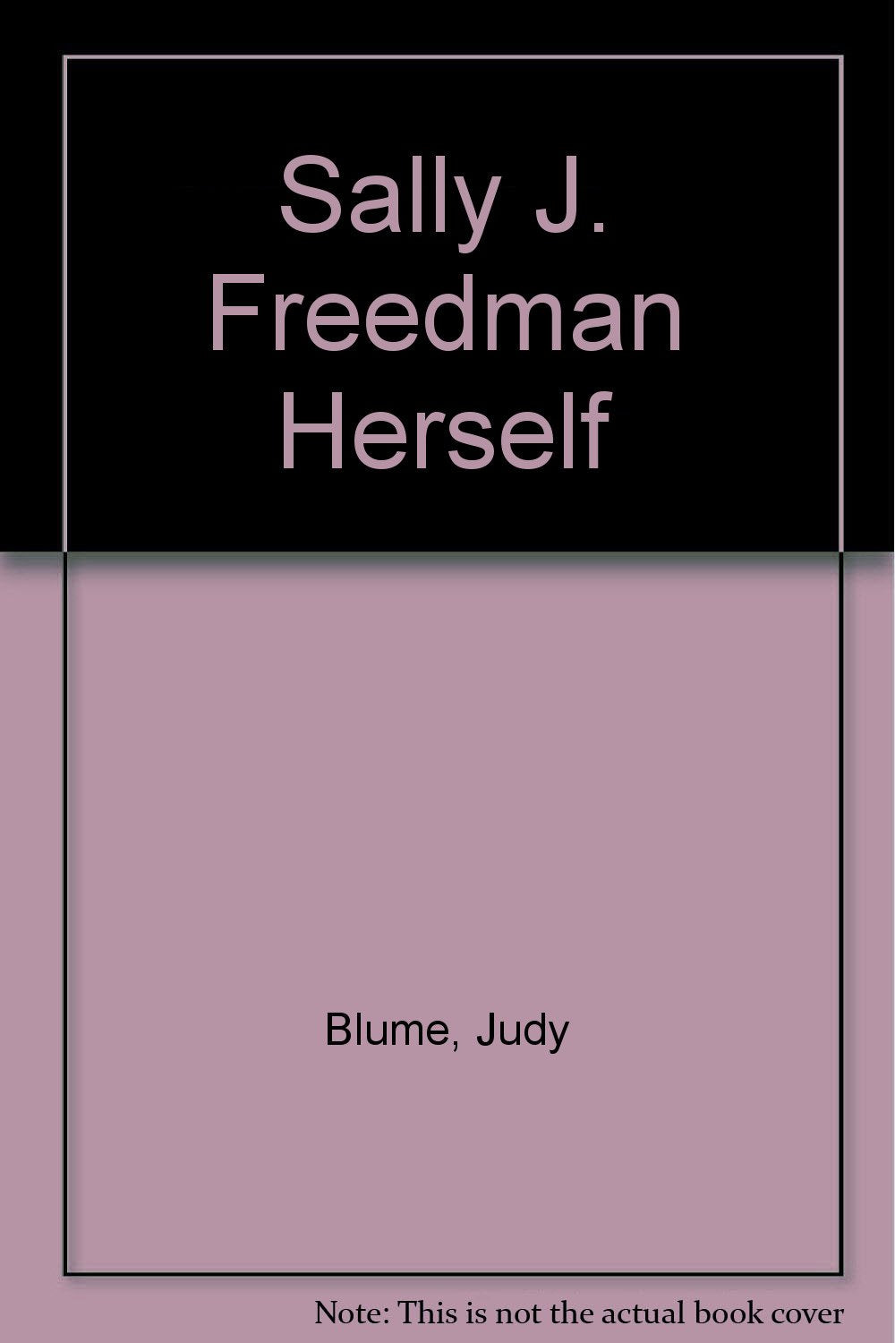 Sally J. Freedman Herself Contemporary literature