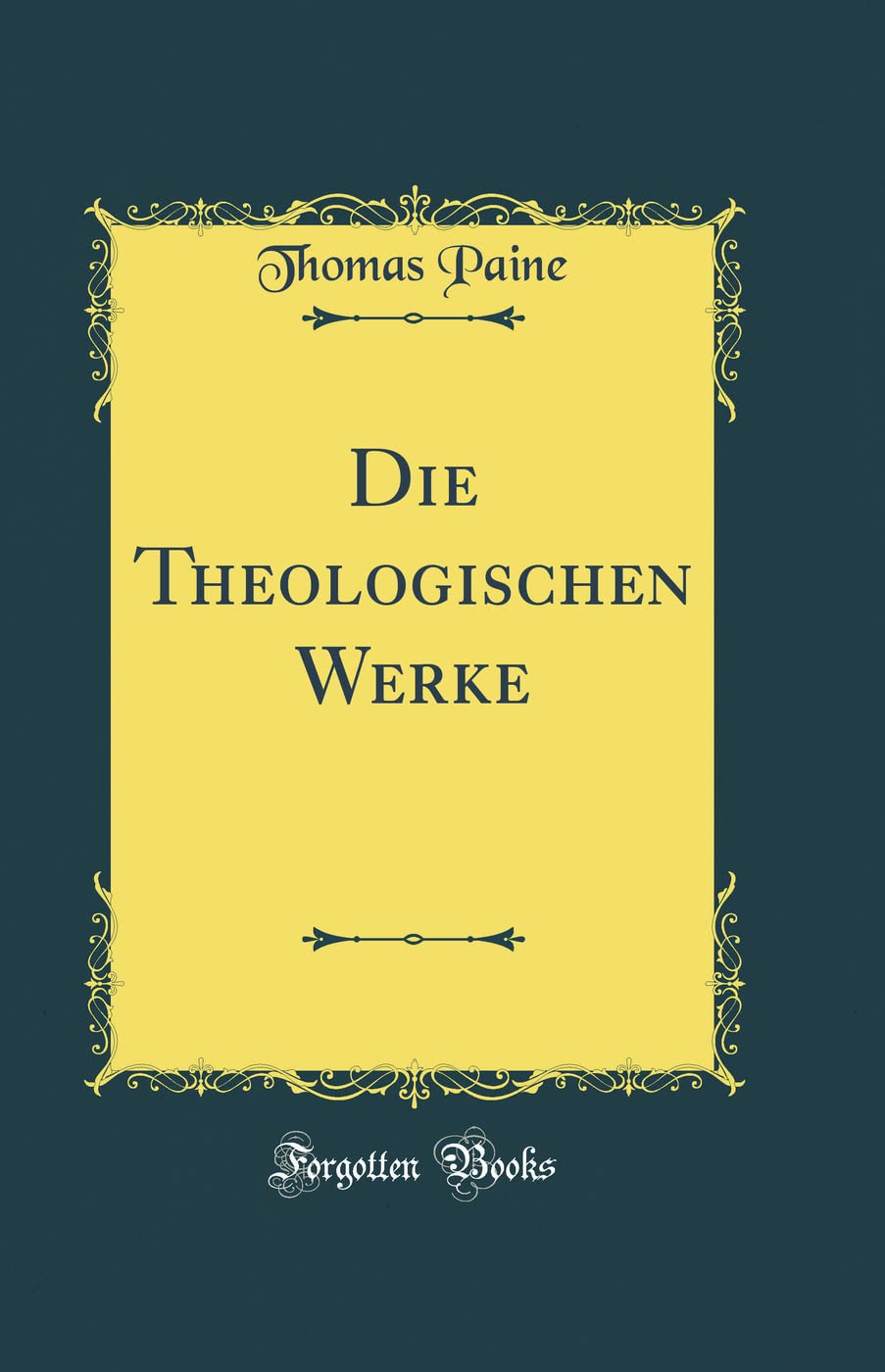 Die Theologischen Werke (Classic Reprint) Leisure, Home & Garden