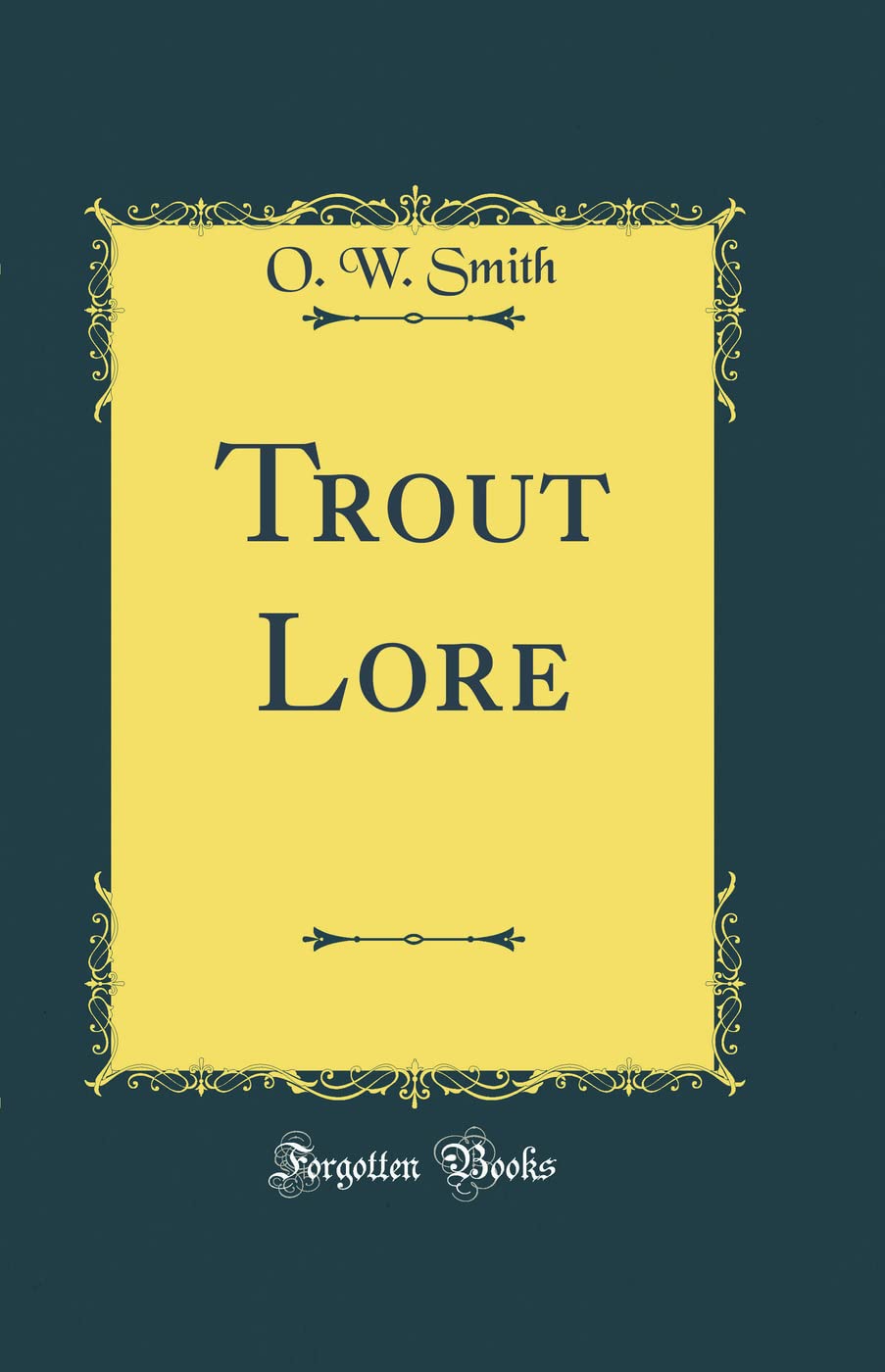 Product Image: Trout Lore (Classic Reprint)