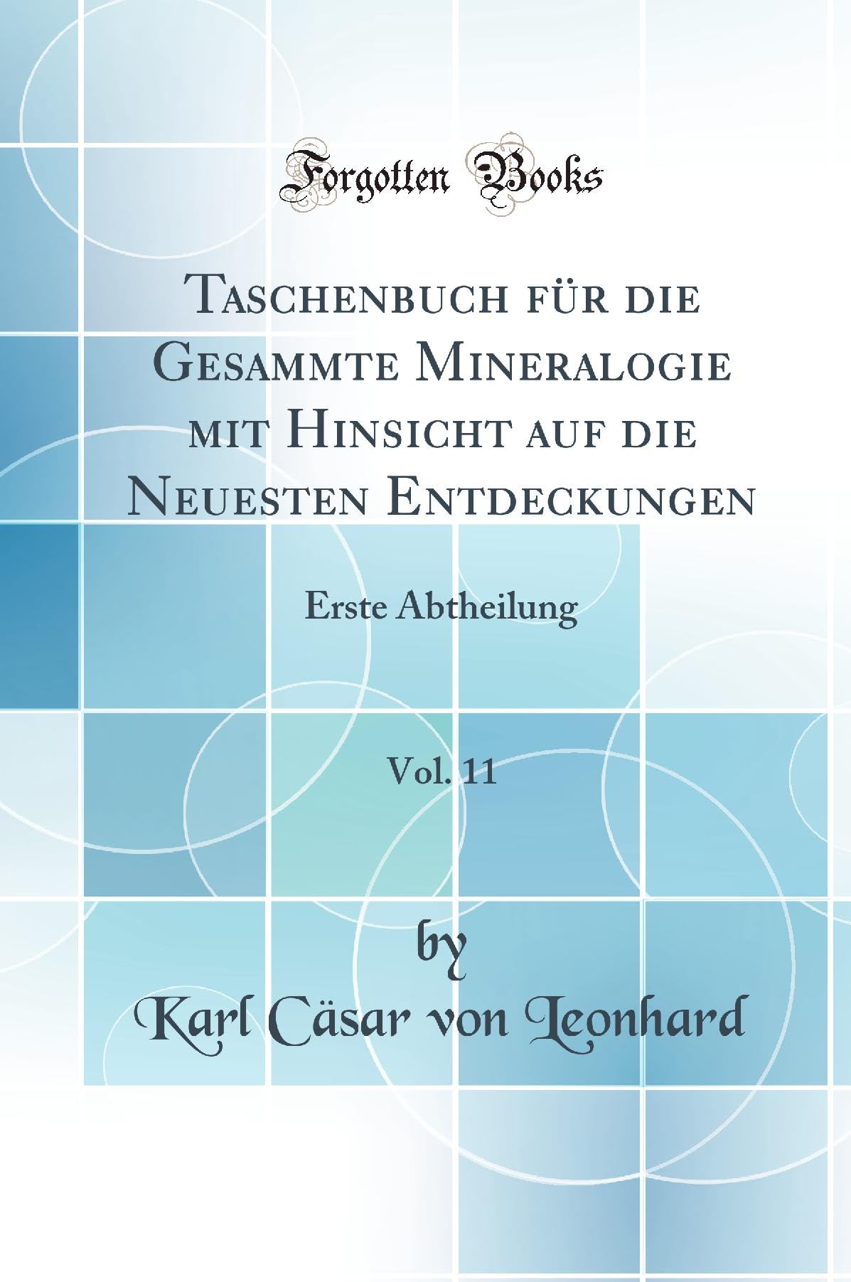 Taschenbuch für die Gesammte Mineralogie mit Hinsicht auf die Neuesten Entdeckungen, Vol. 11: Erste Abtheilung (Classic Reprint) Business & Technology