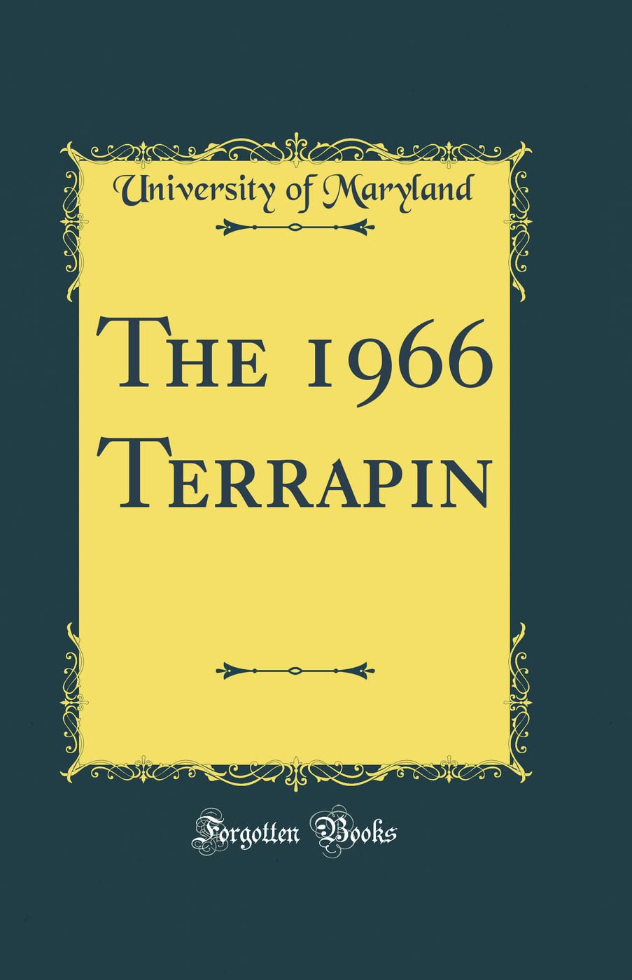 The 1966 Terrapin (Classic Reprint) Reference Books