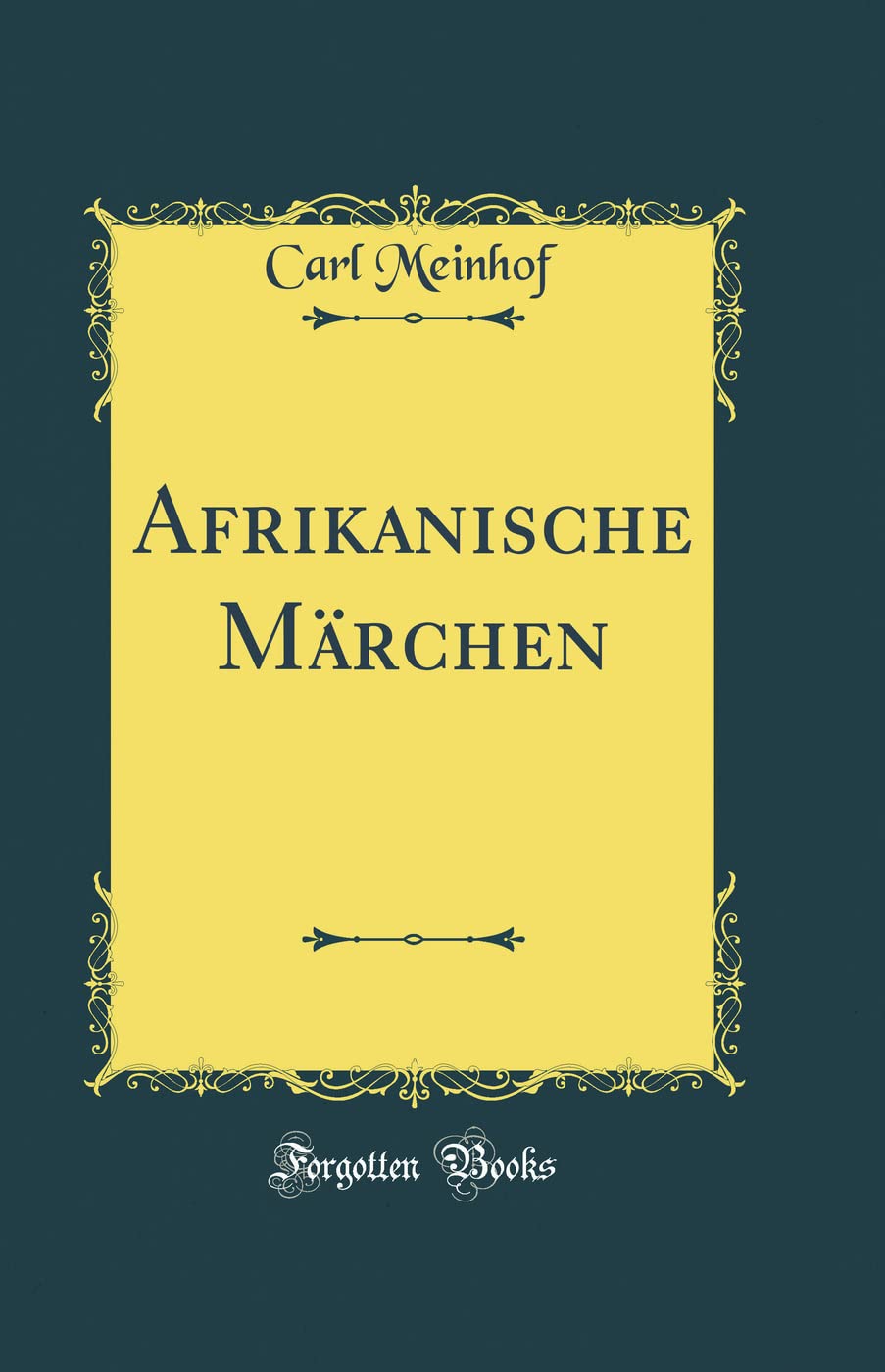 Afrikanische Märchen (Classic Reprint) Drama