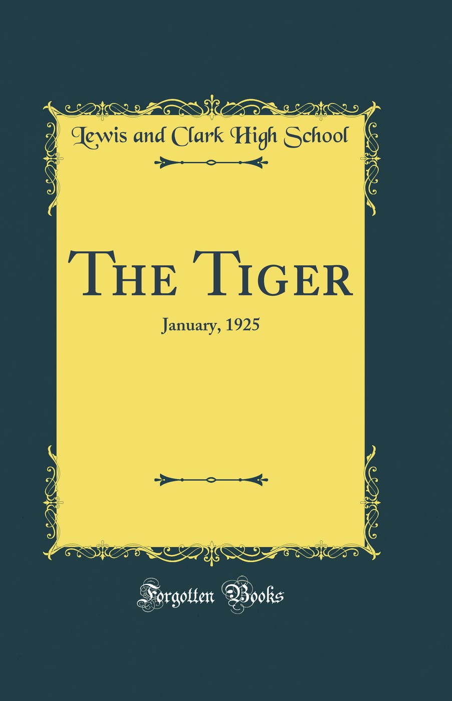 The Tiger: January, 1925 (Classic Reprint) Leisure & Fun