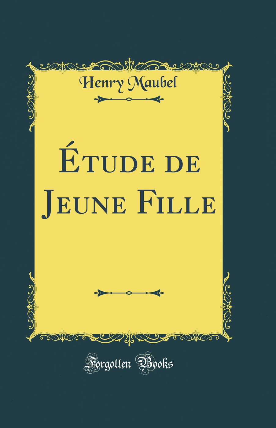 Étude de Jeune Fille (Classic Reprint) book