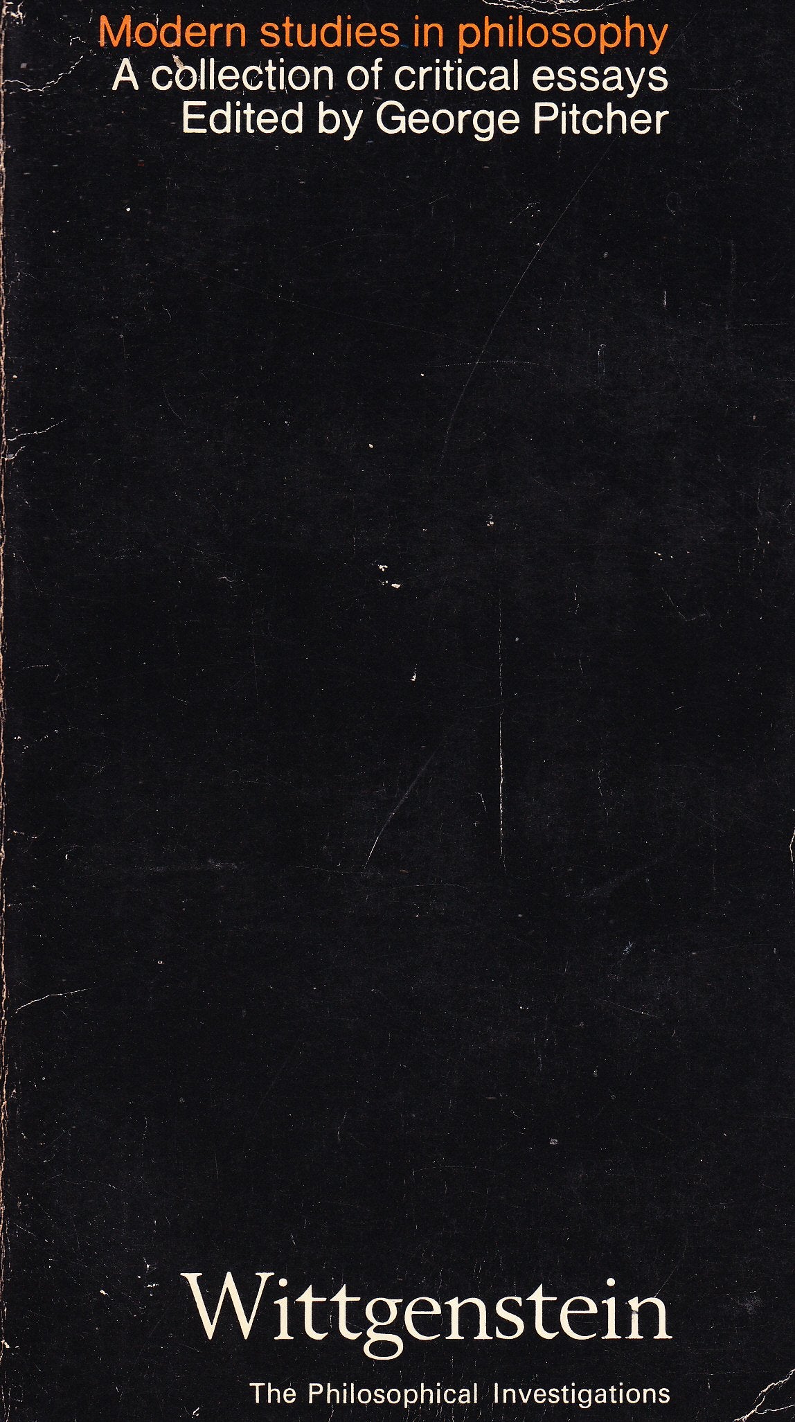 Wittgenstein: The Philosophical Investigations (Modern Study in Philosophy S.) Books