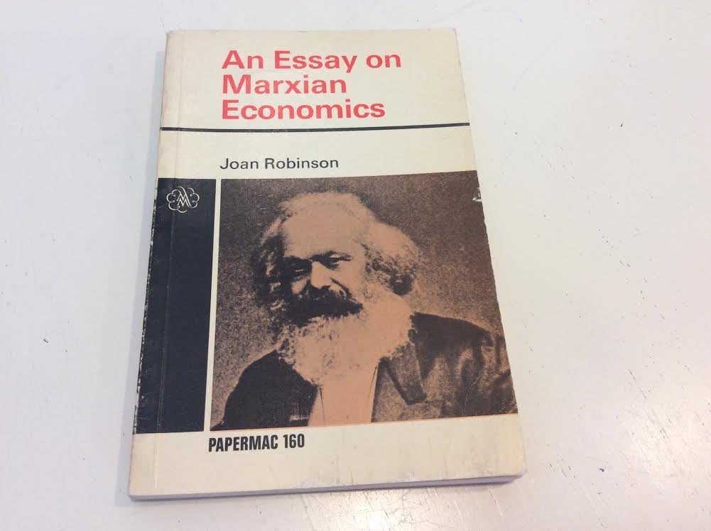 An Essay on Marxian Economics book