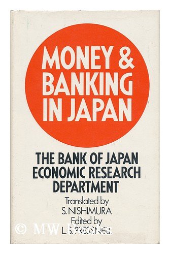 Money and Banking in Japan Books