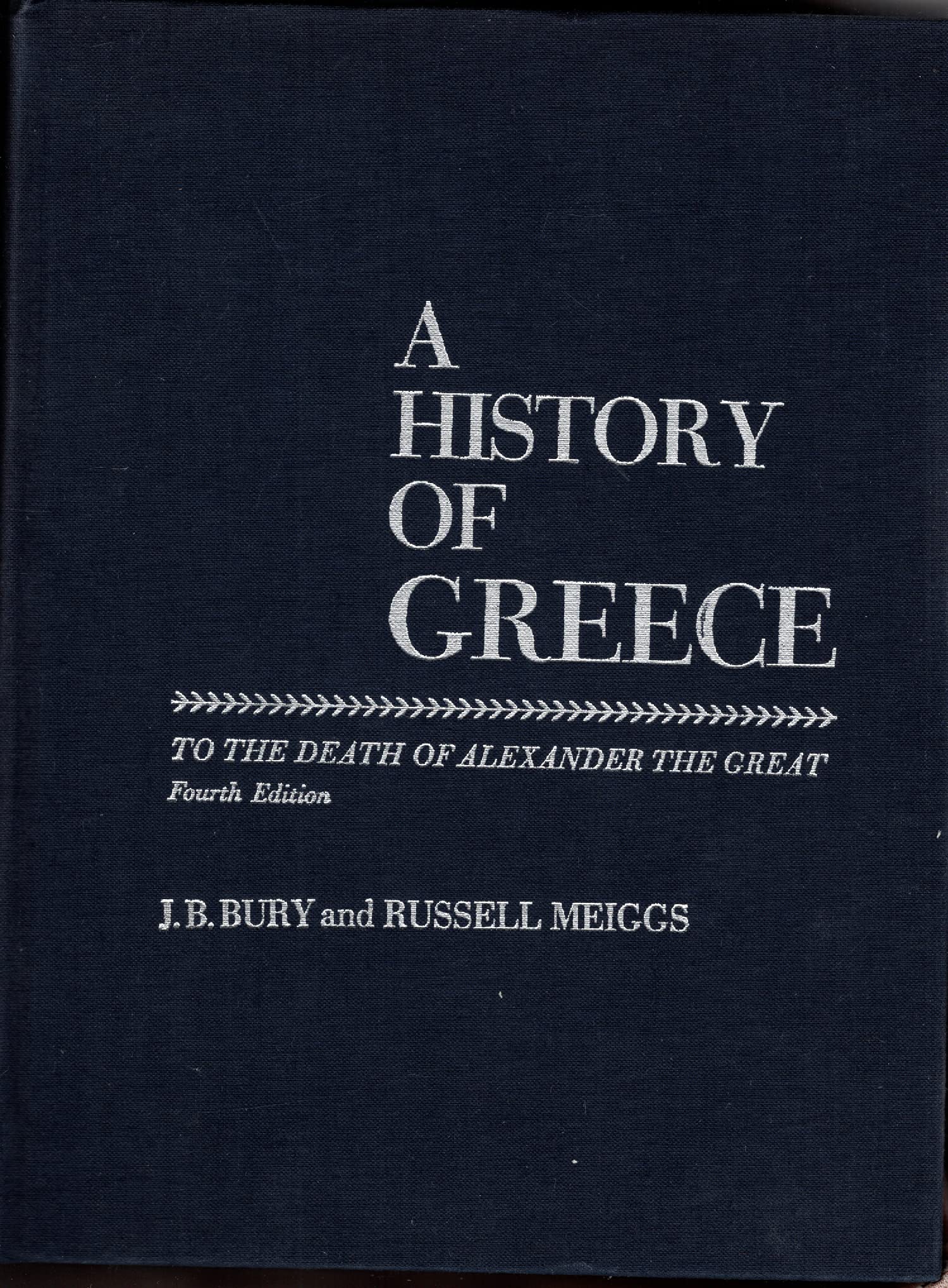 History of Greece to the Death of Alexander the Great Politics & History