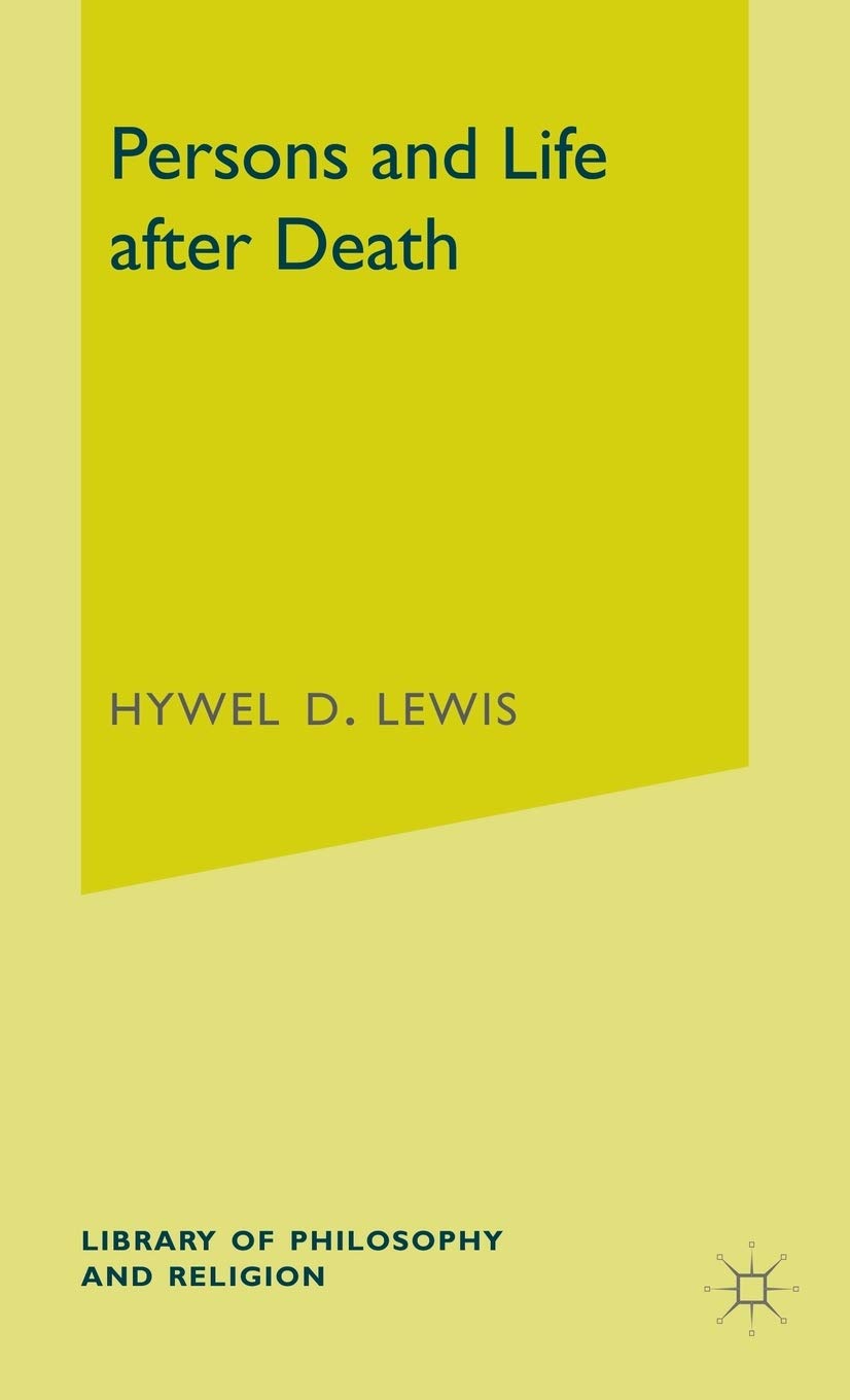 Persons and Life After Death book