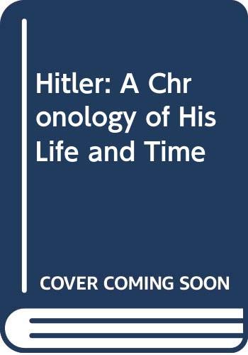 Hitler: A Chronology of his Life and Time. Books