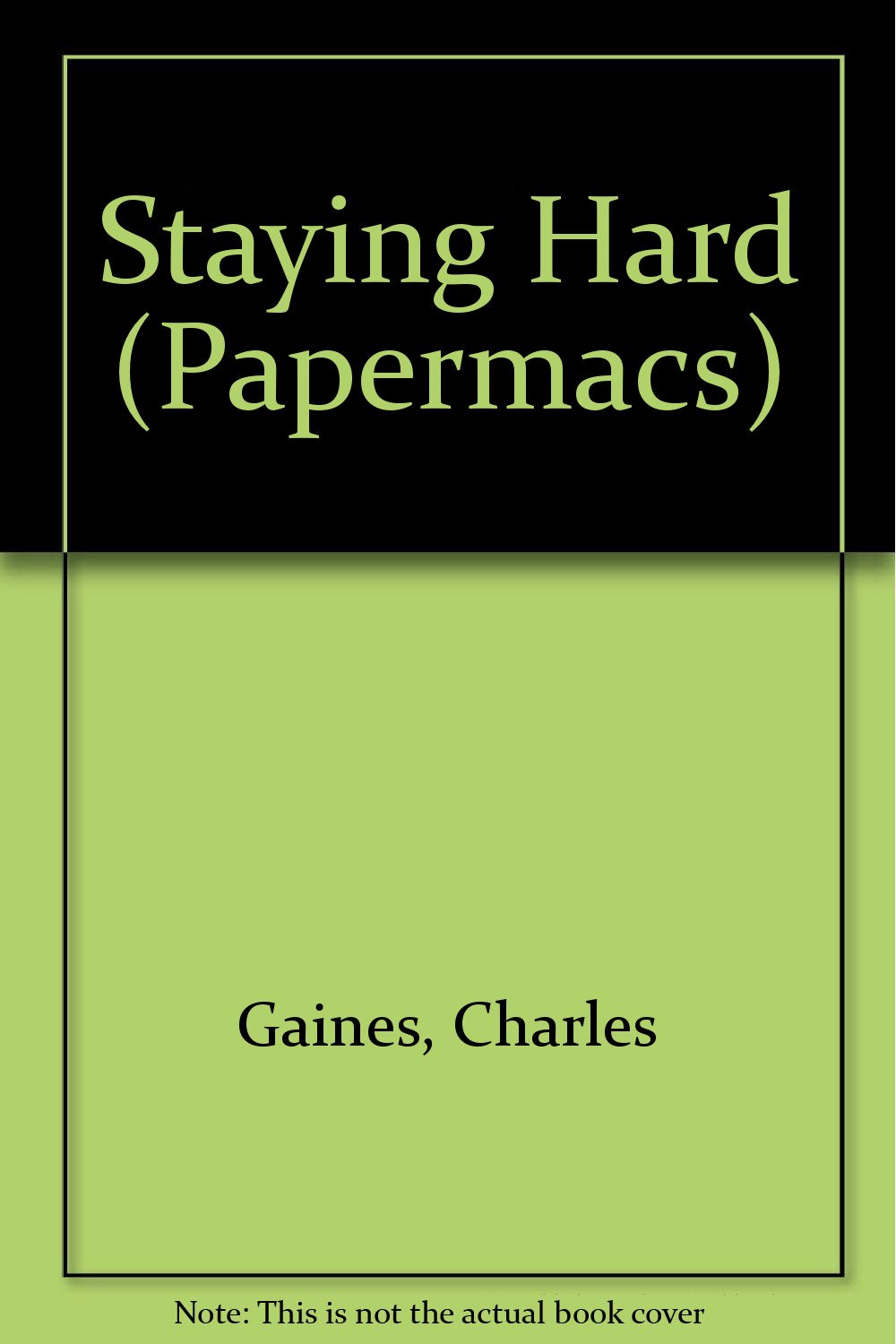 Product Image: Staying Hard (Papermacs S.)
