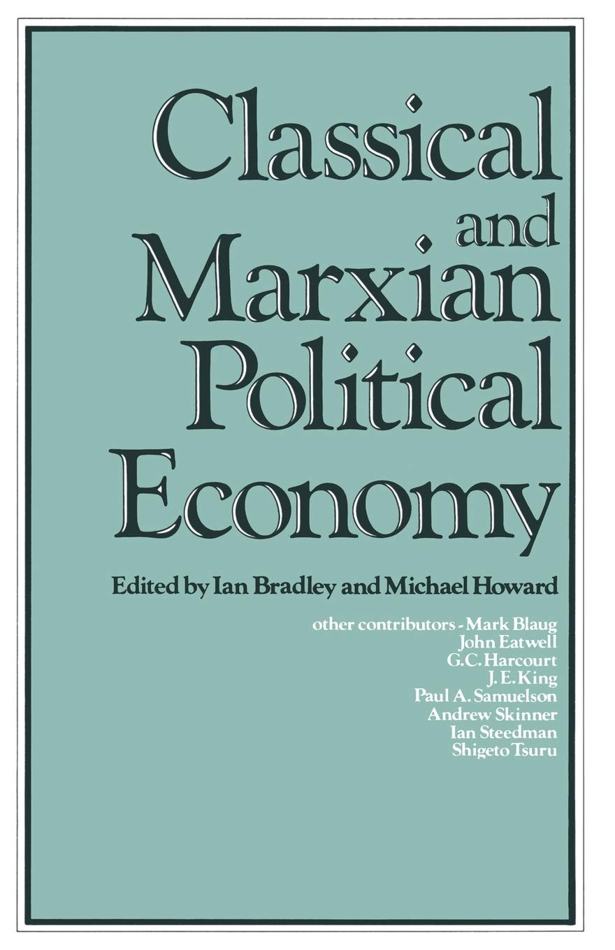 Classical and Marxian Political Economy Law