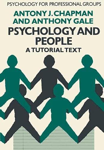 Product Image: Psychology and People: A Tutorial Text