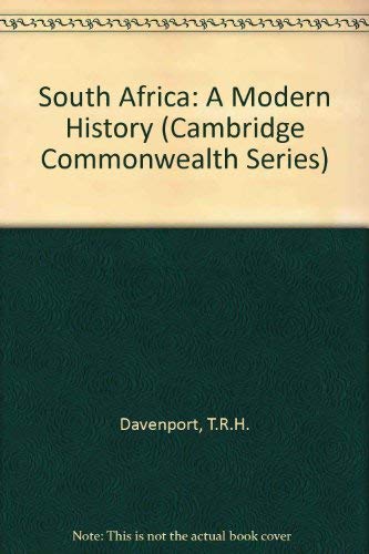 South Africa: A Modern History book