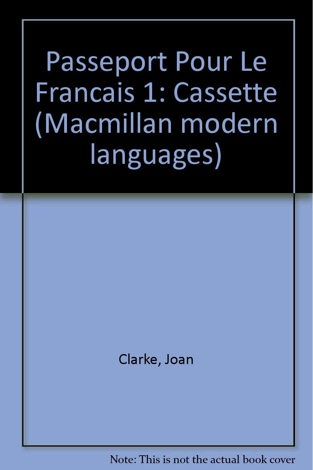 Passeport Pour Le Francais 1: Cassette book