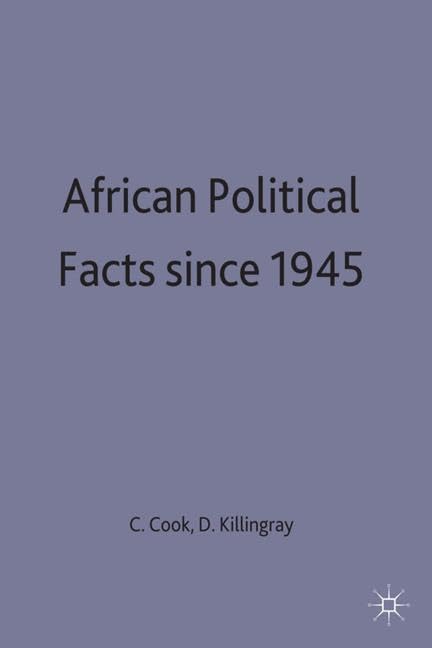 African Political Facts Since 1945 (Palgrave Historical and Political Facts) Law