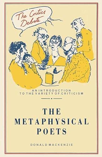 Product Image: The Metaphysical Poets (Critics Debate)