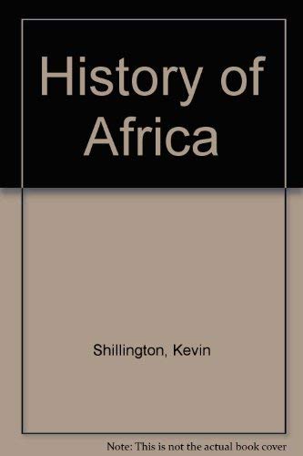 History Of Africa Pr Politics & History