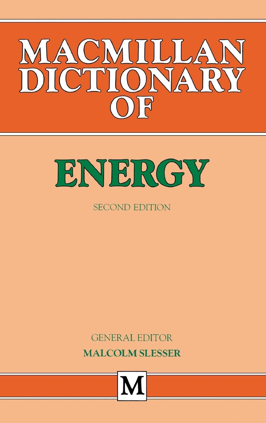 Product Image: Dictionary of Energy
