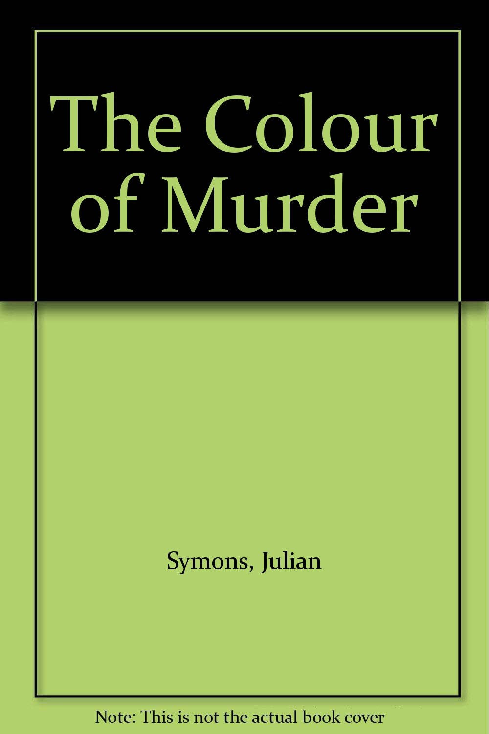 The Colour of Murder (Crime File S.) Contemporary literature