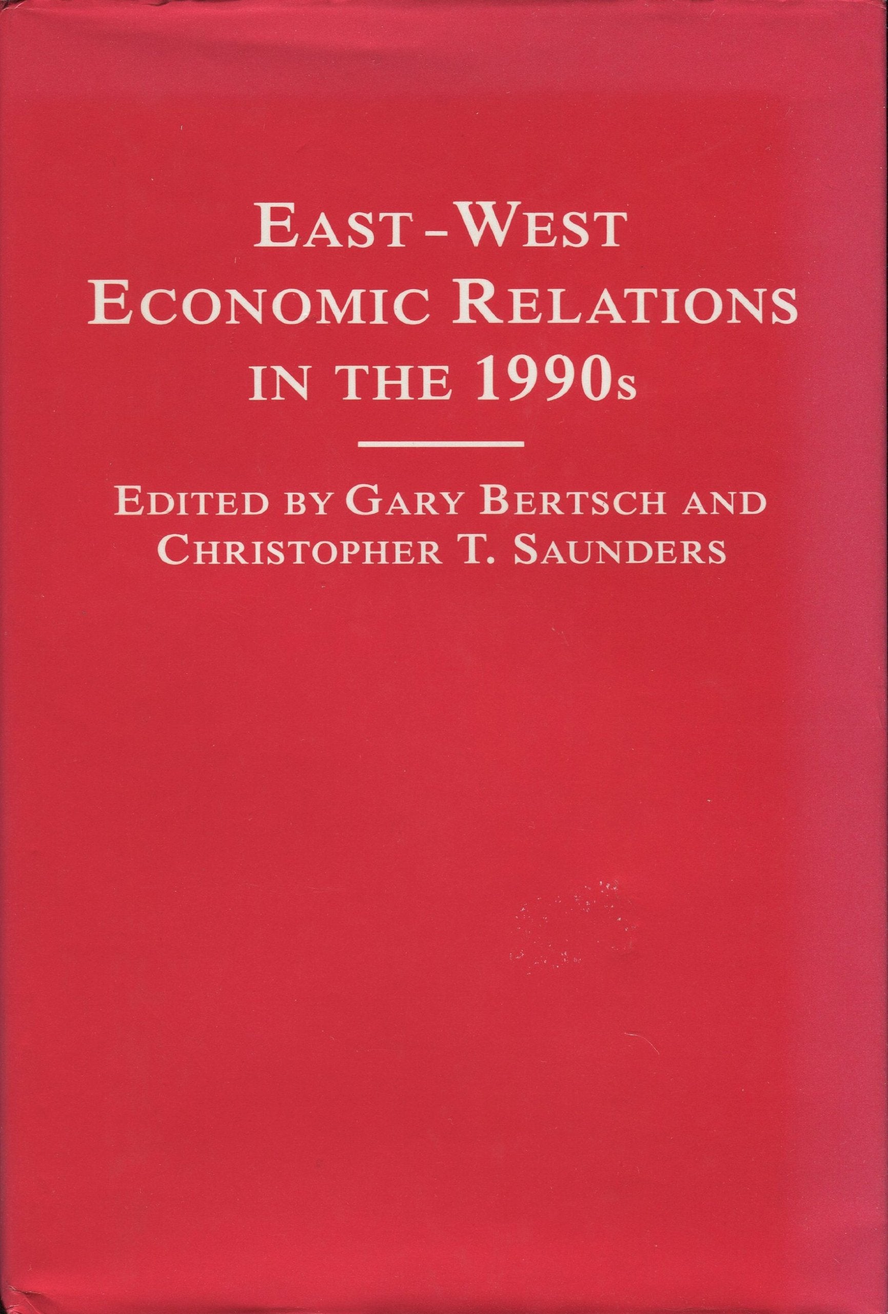 East/West Economic Relations in the 1990's (Vienna Institute for Comparative Economic Studies) Business, Finance & Career