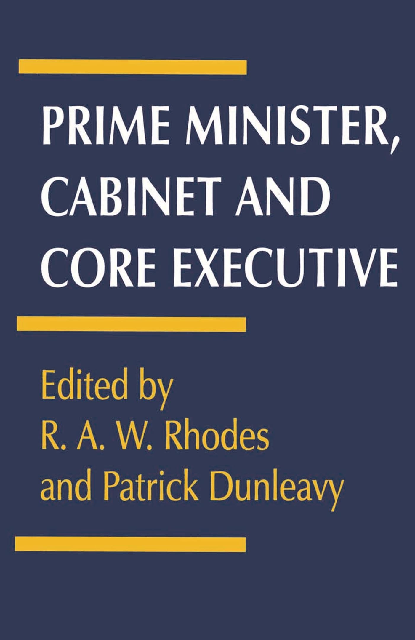 Product Image: Prime Minister, Cabinet and Core Executive