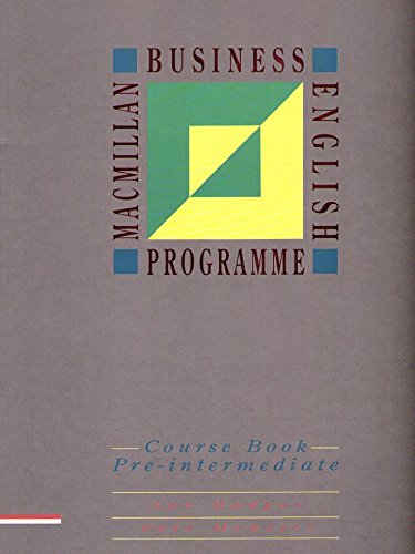 Product Image: Macmillan Business English Programm Pre-Int Lev 2 Course Book