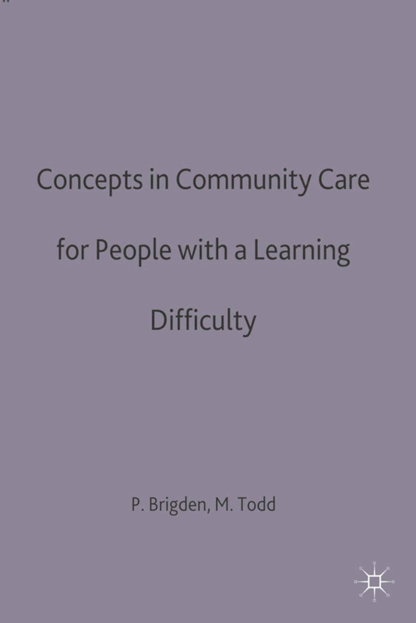 Product Image: Concepts in community care for people with a learning difficulty