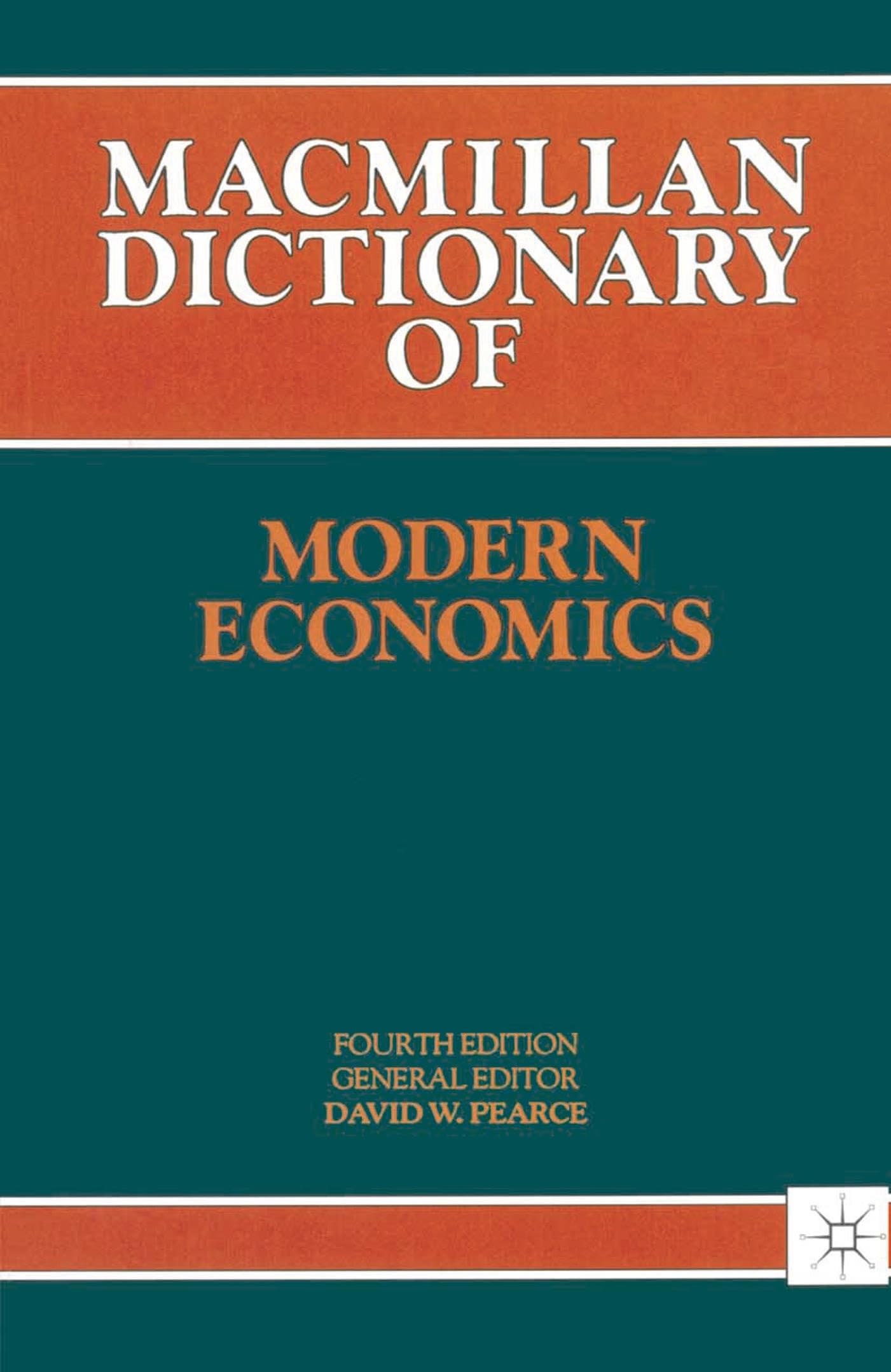 Dictionary Of Modern Economics (Dictionary Series) Law