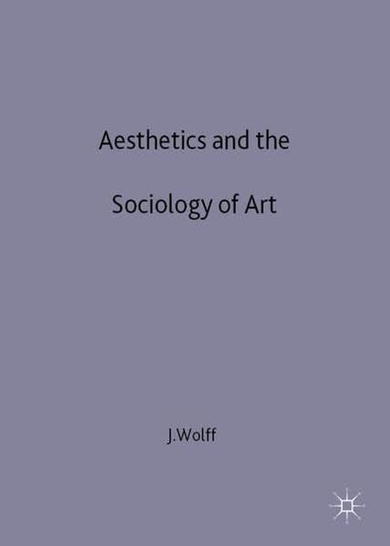 Aesthetics and the Sociology of Art book