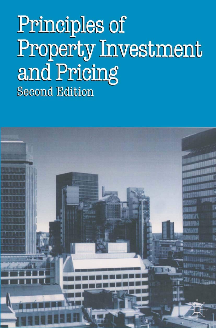 Principles of Property Investment and Pricing Law