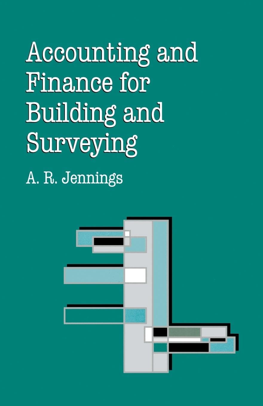Accounting and Finance for Building and Surveying Business, Finance & Career