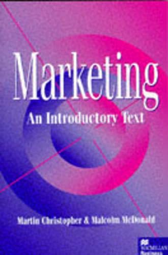 Marketing: An Introductory Text Business, Finance & Career