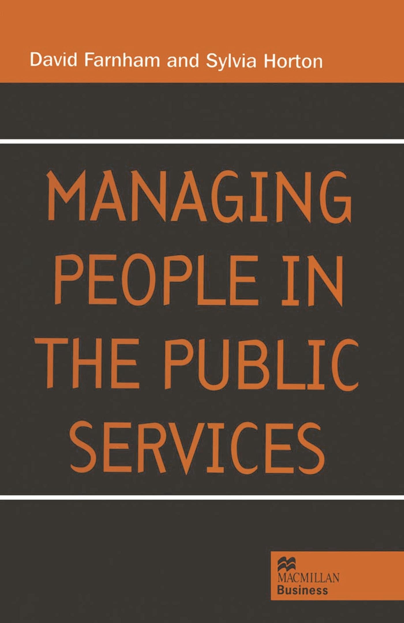Managing People in the Public Services Law
