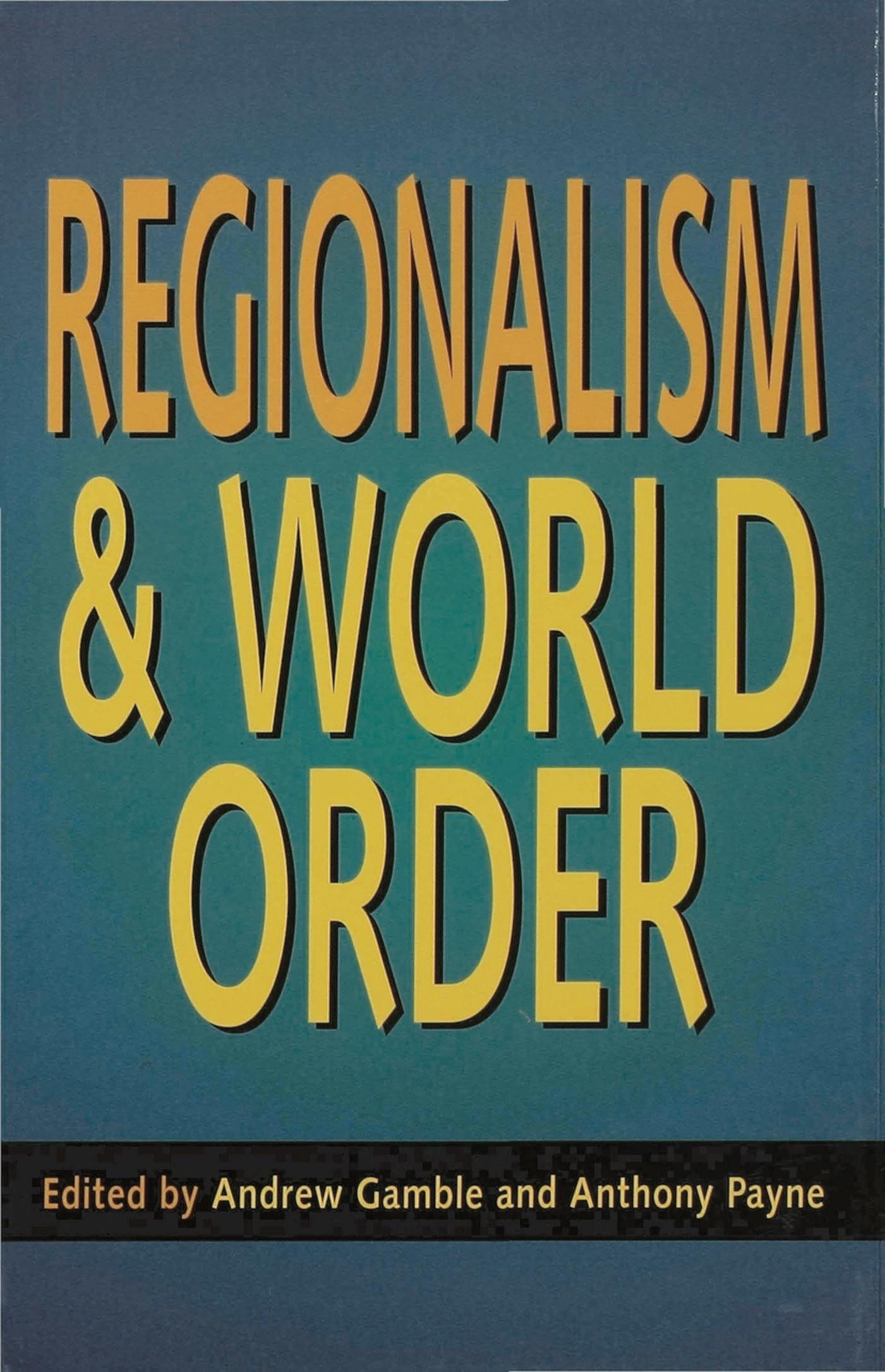 Product Image: Regionalism and World Order