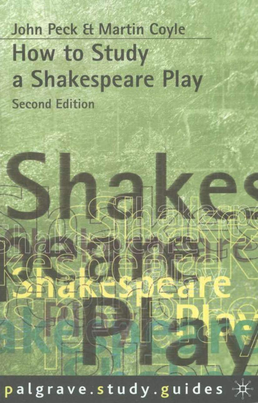 Product Image: How to Study a Shakespeare Play (Revised)