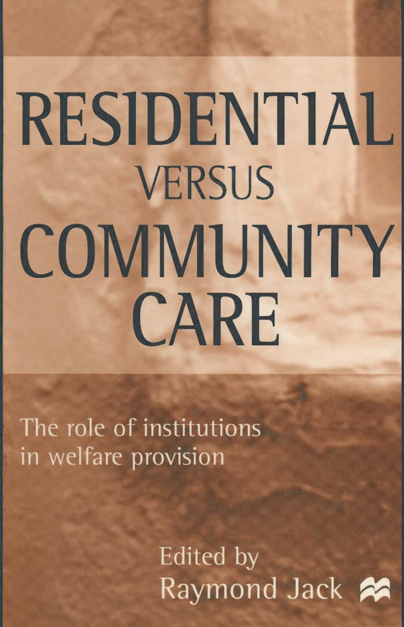 Product Image: Residential versus Community Care