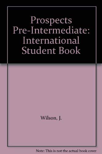 Product Image: Prospects Pre-Int SB Intnl