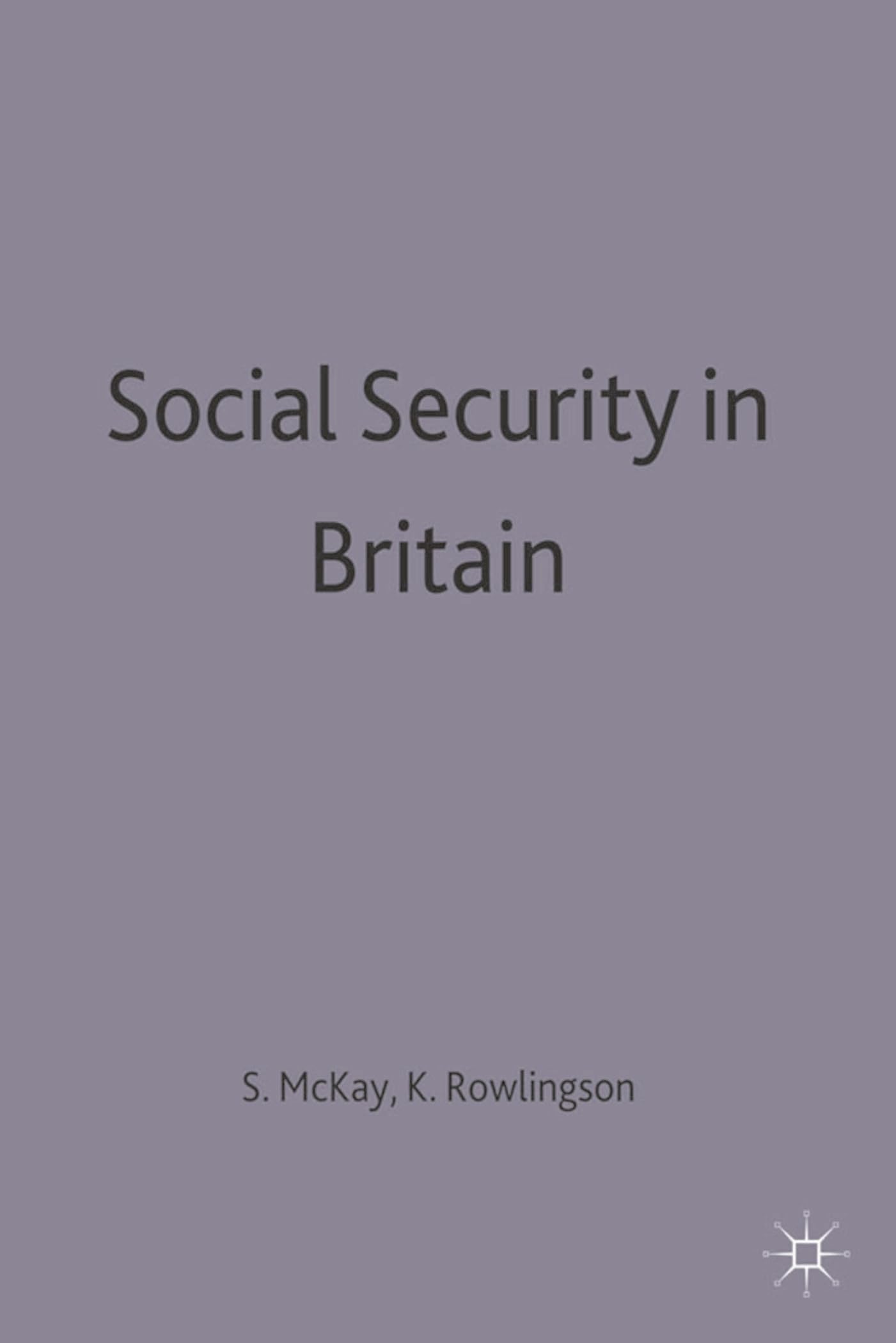 Product Image: Social Security in Britain