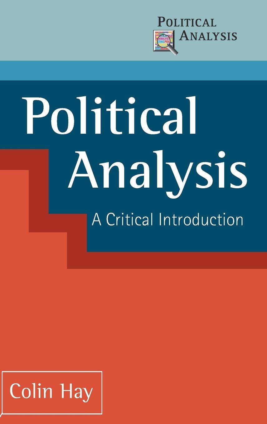 Product Image: Political Analysis