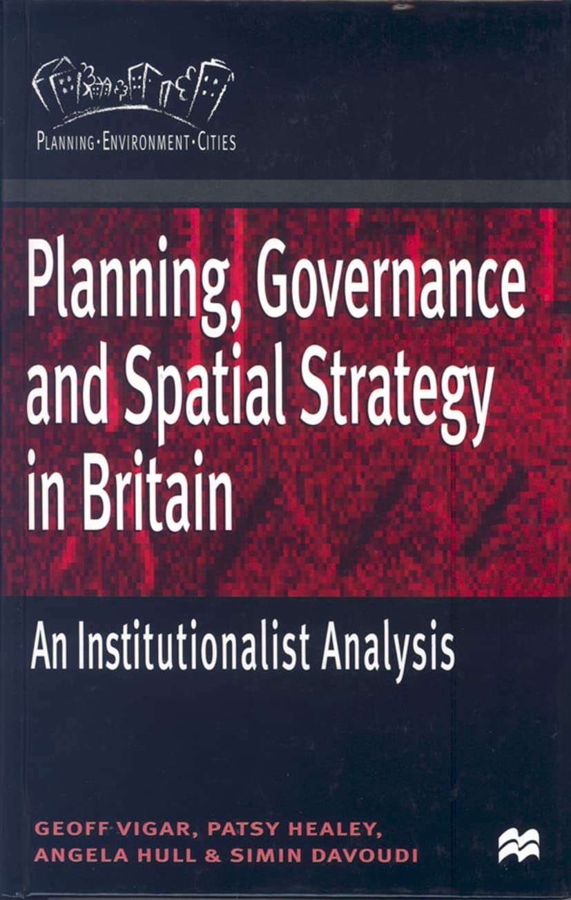 Product Image: Planning, Governance and Spatial Strategy in Britain