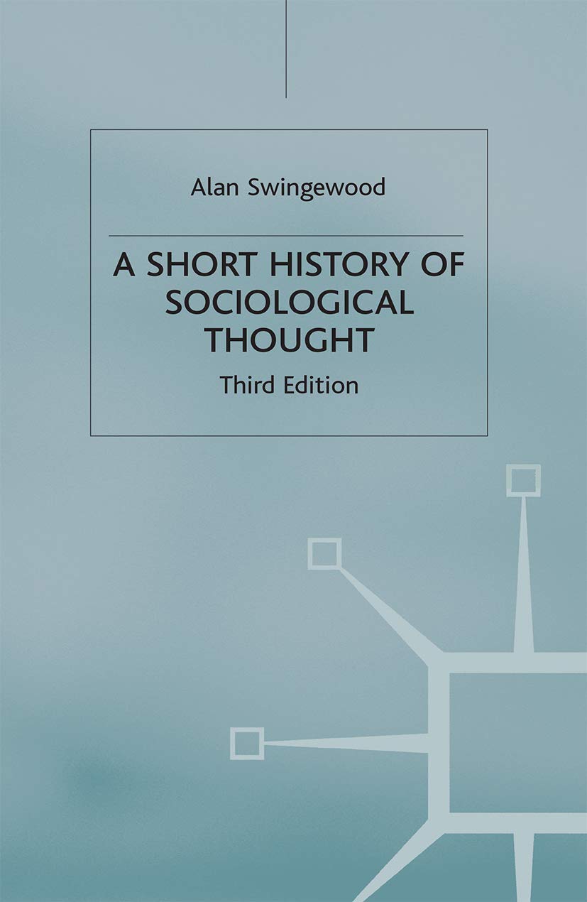 A Short History of Sociological Thought Law