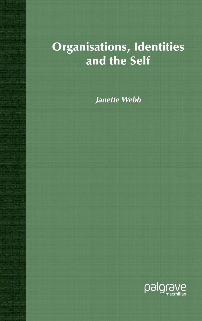 Product Image: Organisations, Identities And The Self