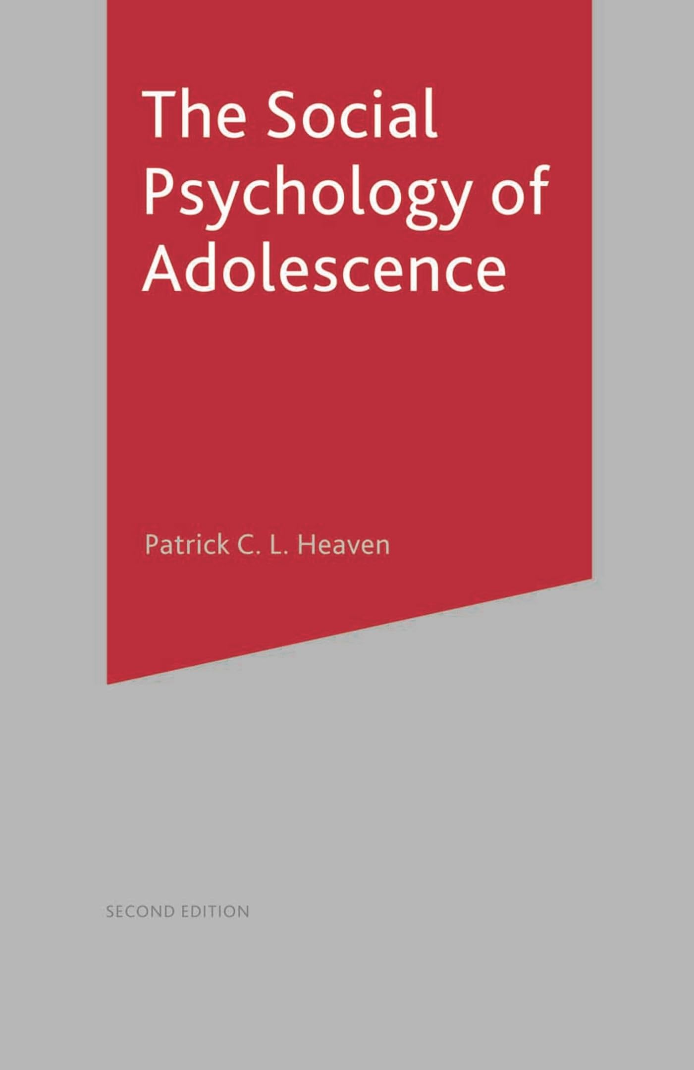 The Social Psychology of Adolescence Social Sciences