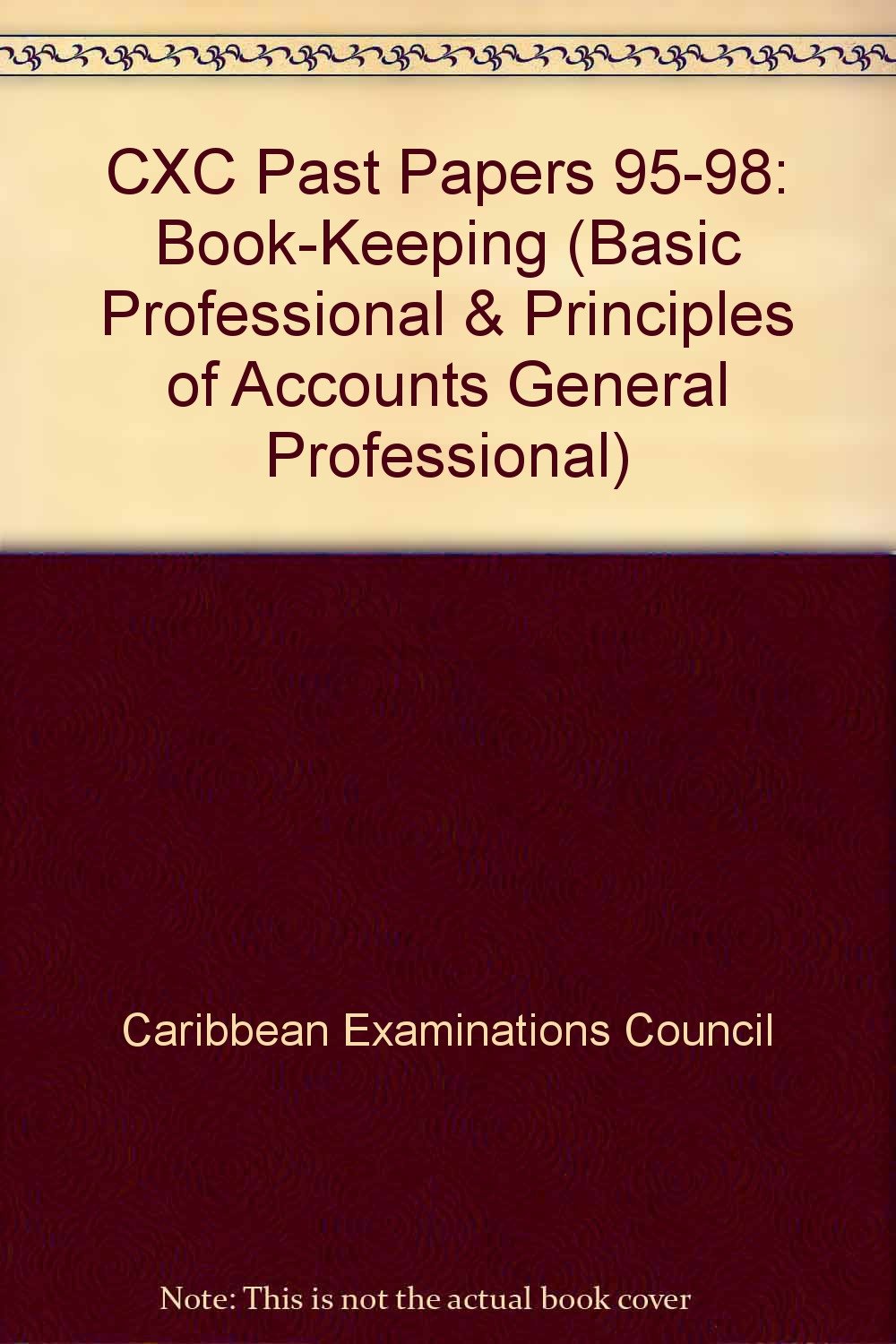 Product Image: Cxc Bk-Keeping/Pr.of Accnts/pp95-98