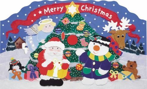 "Angel", "Reindeer", "Santa" and "Snowman" book