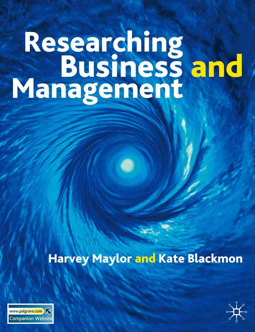 Researching Business and Management: A Roadmap For Success Law