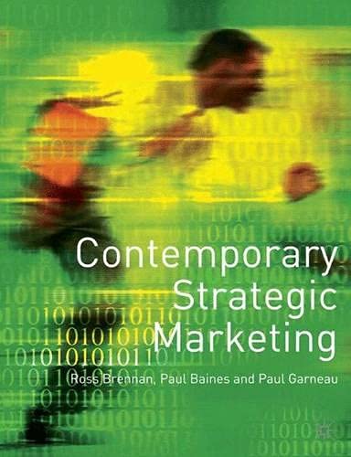Contemporary Strategic Marketing Business, Finance & Career