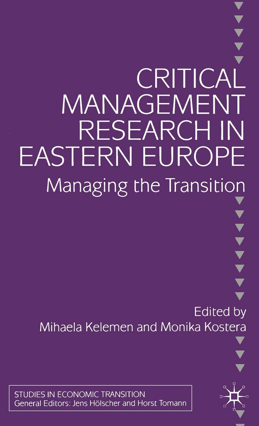 Critical Management Research in Eastern Europe Law